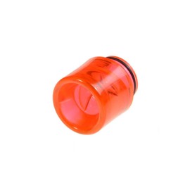 Armerah Anti Spit Back 810 Drip Tip eCig Mouthpiece Short/Wide Plastic/Opaque 5 Pack Red