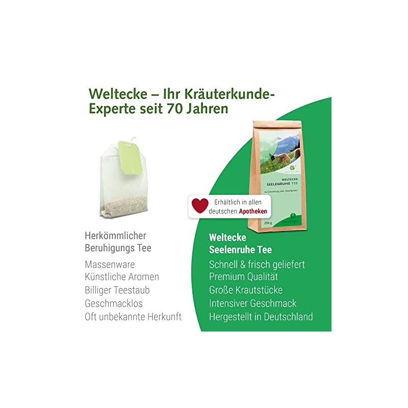 Weltecke Peace of Mind Tea 250 g | Controlled &