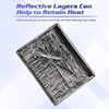 i frmmy Waterproof Insulated Indoor Air Conditioner Cover for Inside