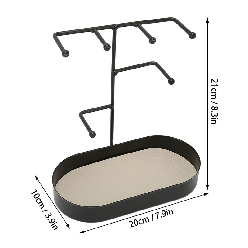3 Tier Jewelry Holder Stand Thickened Hand Welding Jewelry Organizer
