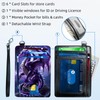 FXIANGWL Slim Front Pocket Wallet for Women, RFID Blocking Credit