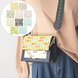 Easter Sewing Fabric 10pcs Easter Fat Quarters Easter Eggs Chick Bunny Quilt Fabric Bundles Sewing Fabric for Easter DIY Crafts Supplies Quilting Squares