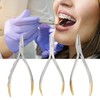 3pcs Dental Residual Teeth Fragments Extraction Pliers Stainless Steel Residual