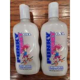 PUNKY JUNKY 2 PUNKY JUNKY GEL CREAMY GEL MAXIMUM HOLD NET WT 17.63 OZ EACH MADE IN MEXICO
