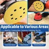 Premium Material,5" Sanding Discs 100 Pcs 220Grit 8-Hole Dustless Hook