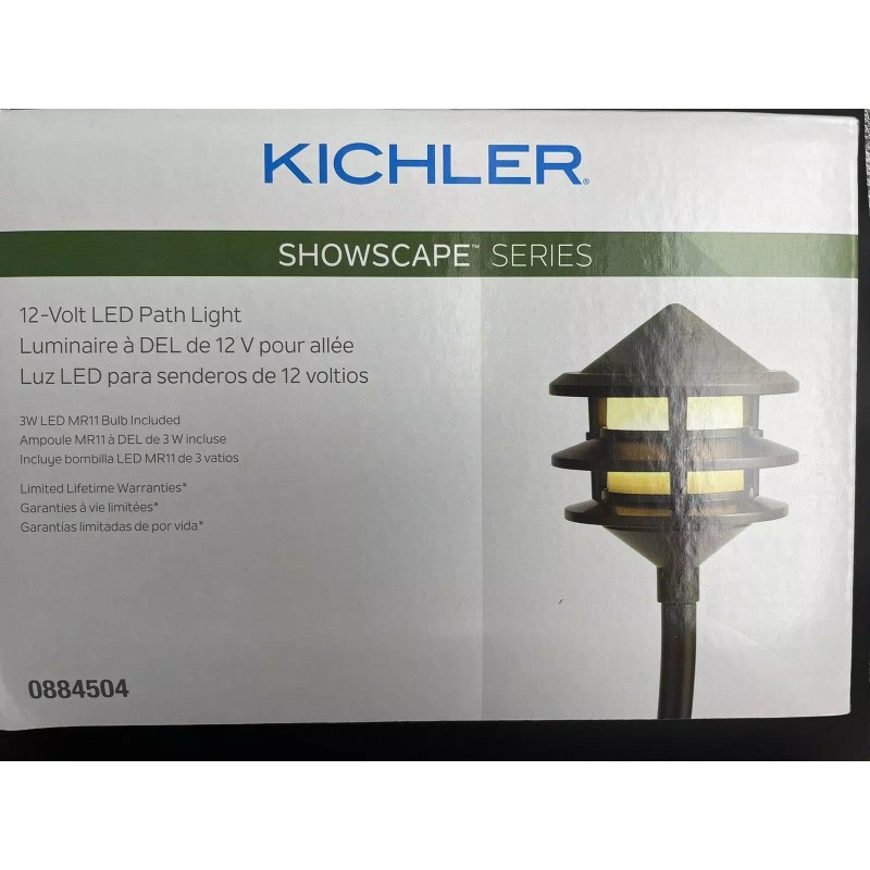 Kichler 28315 Showcase Series 12 Volt LED Path Light Olde