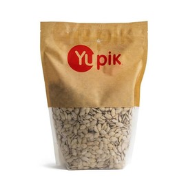 Yupik Semi-Salted Pumpkin Seeds, In Shell, 1 lb (16 oz), Gluten-Free, Kosher, Vegan, Lightly Seasoned with Sea Salt, Plant-Based Protein, Source of Fiber, Healthy Snacks