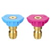 Tool Daily Second Story Quick-Connect Nozzle Kit for Pressure Washer,