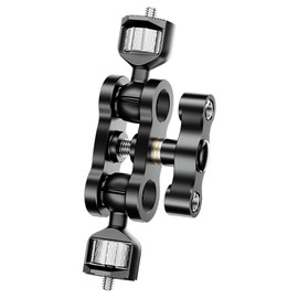CS PRIORITY Universal Magic Arm 360° Rotation Dual Ball Head 1/10.2 cm Screw Magic Arm for Camera Cage Rig Monitor Light Microphone Gimbal Tripod Extension Arm