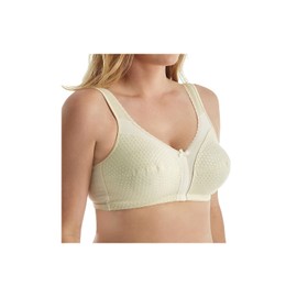 Carnival womens Full Figure Camisole Strap Cotton Lined Soft Cup Wire Free Bra,Champagne,36C