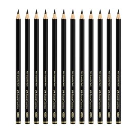 FABER-CASTELL Pitt Graphite 205237 Pencils Set Matte 12 Drawing Pencils 14B Hardness