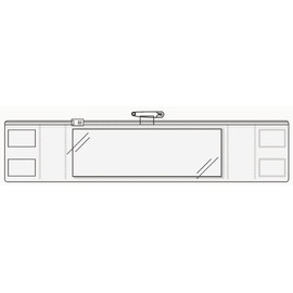 Unit Zippered Armband 366 – A White Drop-In