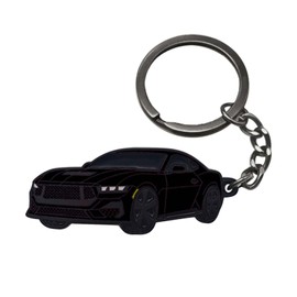 BENDCOKO Car Keychain Compatible with Ford Mustang,Metal Key Chain,For Mustang GT Key chain, Enamel Keychain