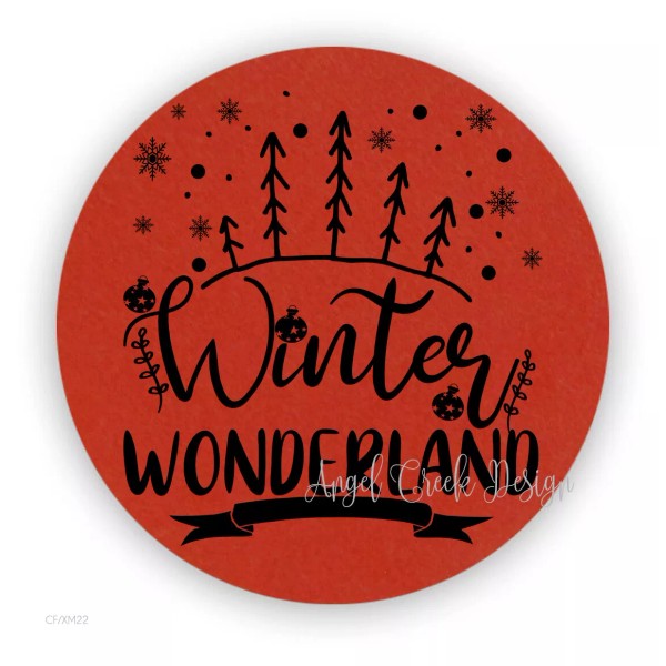 Unbranded RED Labels Christmas Favors Stickers Winter Wonderland Envelope Seals