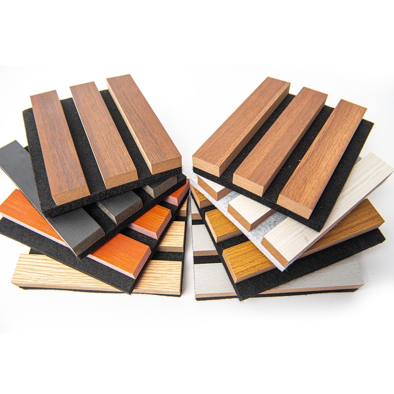 Art3d Wood Slat Acoustic Panels for Stylish Decor and Noise