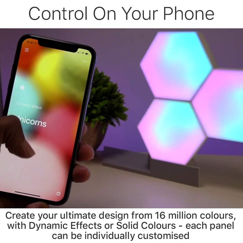 Cololight LED Panels (Pack of 3), Intelligent Changing Mood Lighting