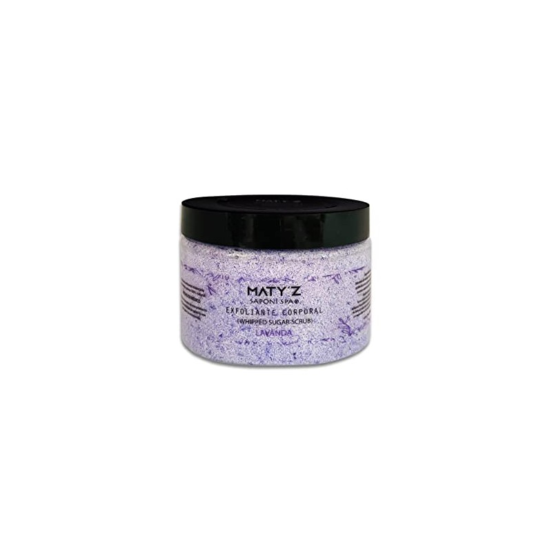 Exfoliante Corporal Premium con Bambú Textura Body Butter Aroma Lavanda