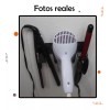 AMENO Base Para Plancha De Pelo Soporte Para Secadora Y