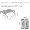 Oxford FirePit Grill for Compact Flat-Pack FirePit Barbecue, Stainless Steel