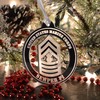 US Marine Corps Master Gunnery Sergeant Chevron Mirror Acrylic Christmas