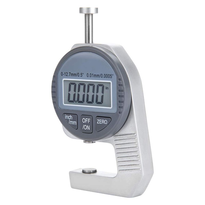 Electronic Micro Gauge, Micrometer, 0-12.7mm, 0.01mm Thickness Gauge, Thickness Gauge,