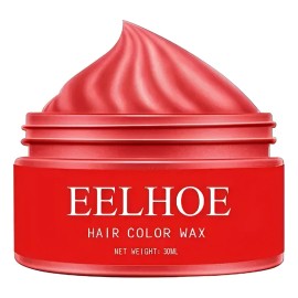 Tinte Para Teñir El Cabello Con Cera, Lavable, Natural Y Mat