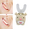 U Shaped Toothbrush Cartoon Cute Design Waterproof 5 Brushing Modes