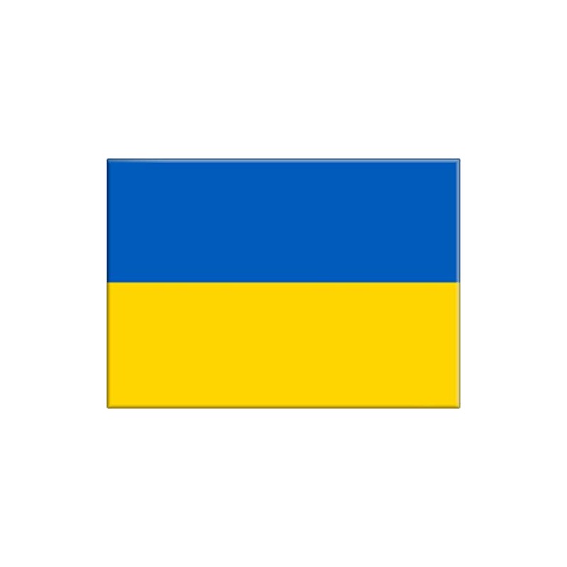 Ukraine Flag Magnet - 2.5" x 3.5"