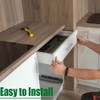 Under Mount Drawer Slides 15 inch (1 Pair), Full Extension