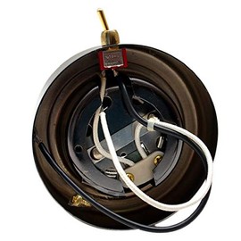 ITC Boat Cabin Light 81928-P | 3 1/2 Inch 12V Halogen Plated Brass