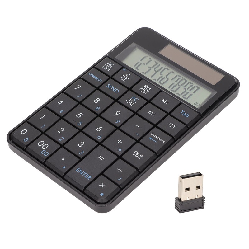 Calculator Number Pad Calculator Function 29 Keys 2.4GHz Wireless USB