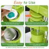 Yunziling 58mm(2.25IN) Button Maker Kit: Pin Maker Machine Kit with