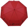 Doppler Mini Pocket Umbrella Open-Close Automatic Cats, red, animalistic