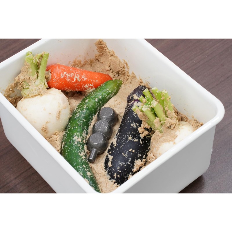 Ikenaga IronWorks Iron Egg Nanbu Ironware Iron Dumpling, Bran Pickle,
