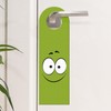 Love Face or Evil Face Door Hanger Angry Friendly Faces