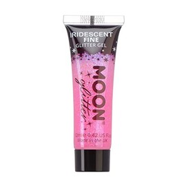 Moon Glitter - Gel mit schillerndem feinem Glitter - 12ml - Rosa - Glitzer Gesichtsfarbe