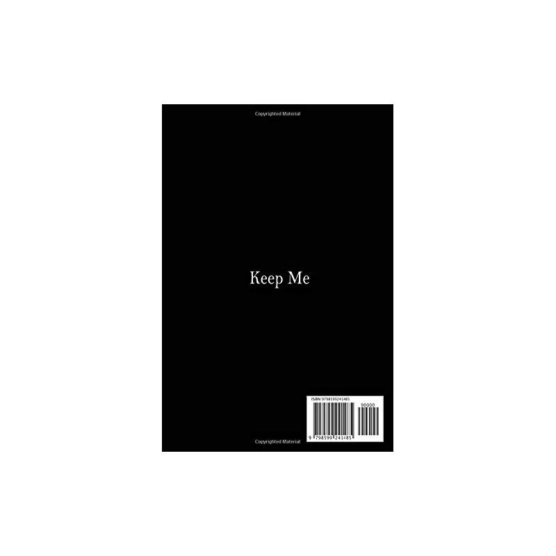  Keep Me: Password Manager Book, The Personal Internet Address