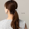 JewelVOX Hair Rubber Hair Accessories, Women's, Ball, Mat, Simple, Stylish,