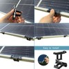 Drainage Clips for Solar Panels - Self-Cleaning Polycarbonate Water Guide