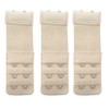 Yesmin Pack of 3 Bra Strap Extenders Extensions Elastic Extender