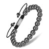 MagnetRX® Hematite Magnetic Bracelet - Magnetic Hematite Bracelets with Beads