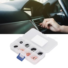 AC Aeal Kit a/c seal kit AC O Kit AC Seal Kit,Air Conditioning Compressor Port Seal Washer Kit, AC Gasket Assortment 45 Pieces AC Compressor Washer Seals Bonded Seals