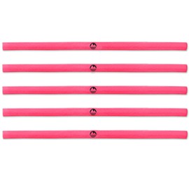 Lakeland Active - Skinny Gel Grip Headband (5 Pack) - Pink