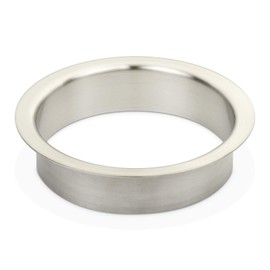 SOTECH Waste Insert Ring Stainless Steel Finely Brushed Diameter 180 mm Height 41.5 mm for Installation in Washbasin or Worktops Laundry Hole