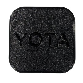 Y O T A Hitch Cover Custom Made for your to-YOTA 2in Receiver (New and Improved Design)(Black)