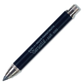 Kohinol 520624 Lead Holder, 0.2 inches (5.6 mm), Black