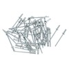 RATCHROLL 50 Pcs Open End Large Flange Blind Rivets 3mm