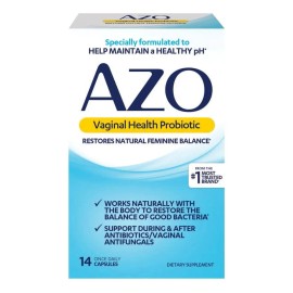 Azo Probióticos Para La Salud Vaginal Ph Saludable 14 Caps