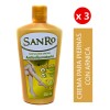 Crema Para Piernas Corporal Sanro Arnica Antiinflamatoria (3 Árnica