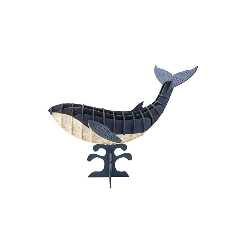 Fridolin 3D Paper Model Blue Whale